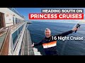 Boarding the sapphire princess  life at sea
