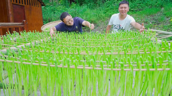 【Shyo video】貢菜是萵筍做的嗎？砍100斤萵筍來解鎖一下！ - 天天要聞