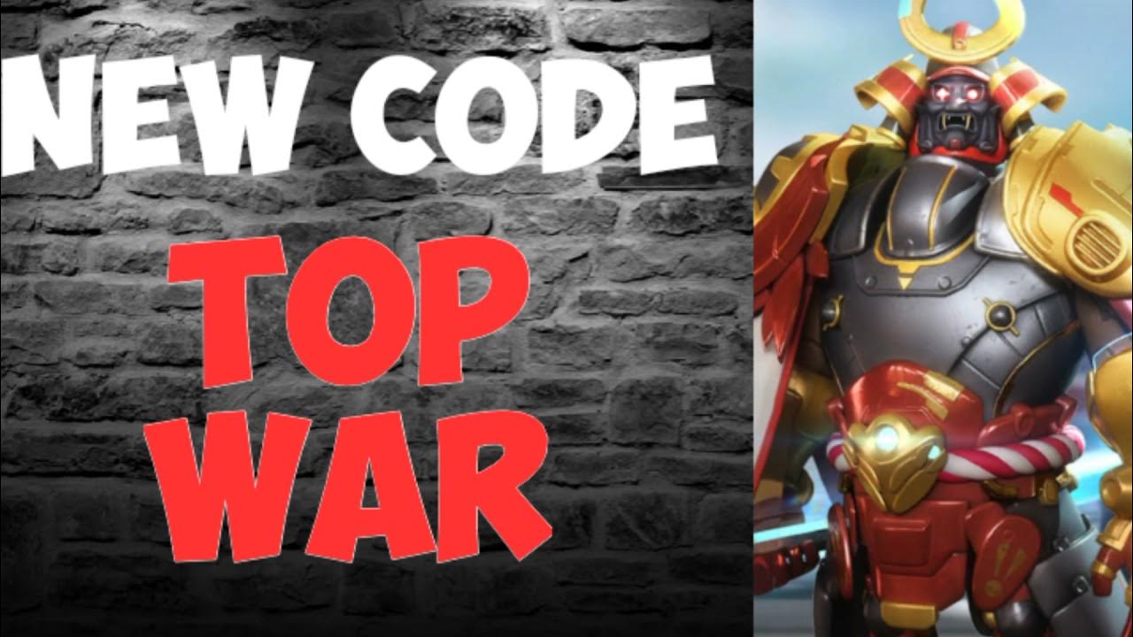 NEW TOP WAR GIFT CODE 2021 TOP WAR BATTLE CODE TOP WAR CODE YouTube