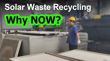 Solar PV/Panels/Modules/Cells Recycling Machine | Solar Waste Management Why NOW