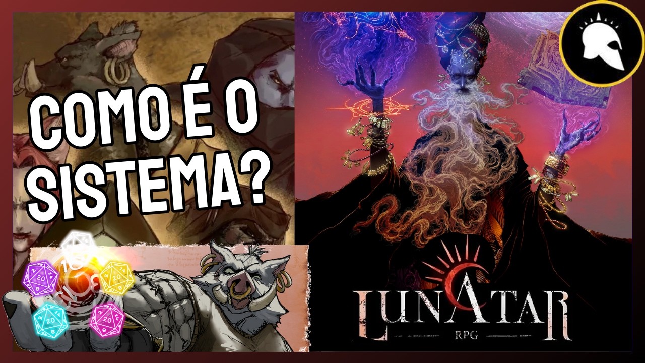 ANALISANDO o SISTEMA de LUNATAR RPG!