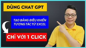 ChatGPT Giúp Bạn Tạo Dashboard Excel CHỈ BẰNG 1 CÚ NHẤP – Quá Đỉnh!