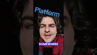 Platform #travel #europe #teacher #pronunciation #english #communication #comedy #easy #funny #fun