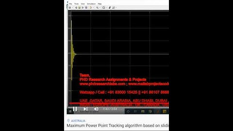 Maximum Power Point Tracking algorithm based on sliding mode and fuzzy logic for photovoltaic source