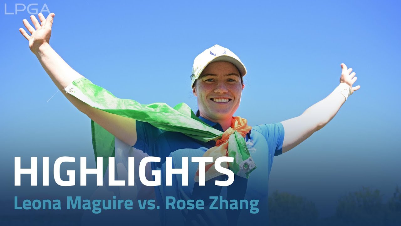 Solheim Cup Highlights | Leona Maguire vs. Rose Zhang