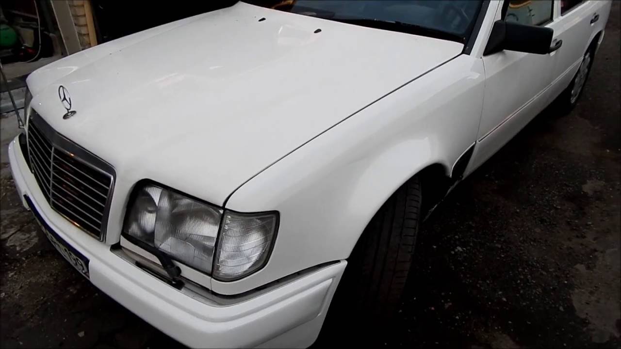 Бампер на w124