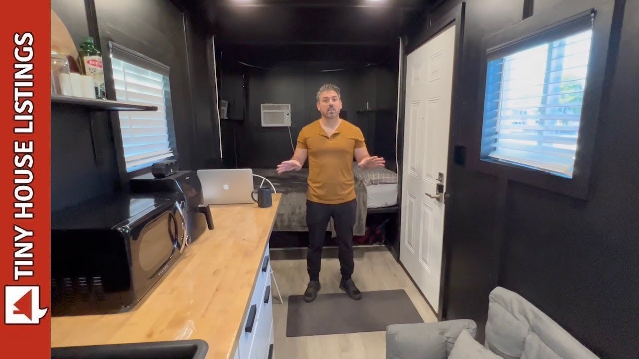He Built This Tiny House To Sell To You - YouTube