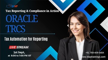 LIVE Webinar: Oracle TRCS – Working with Tax Automation for Streamlined Reporting