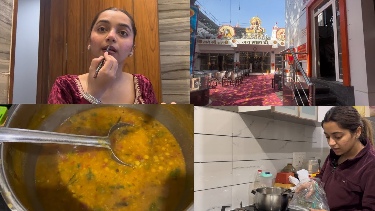 Mahashivratri pr gye Mandir 😍😍// meri special dal recipe ❤️(must try)