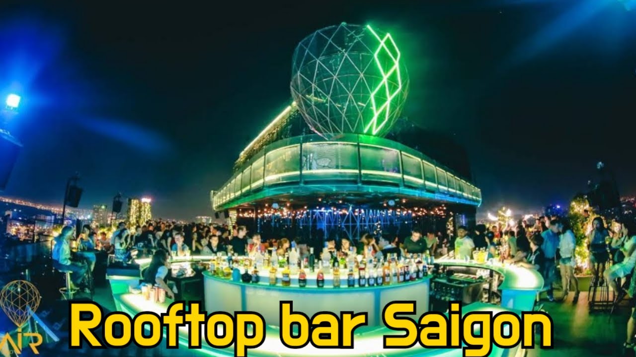 스카이 루프탑바  Air 360 sky bar ㅣ베트남라이프TV