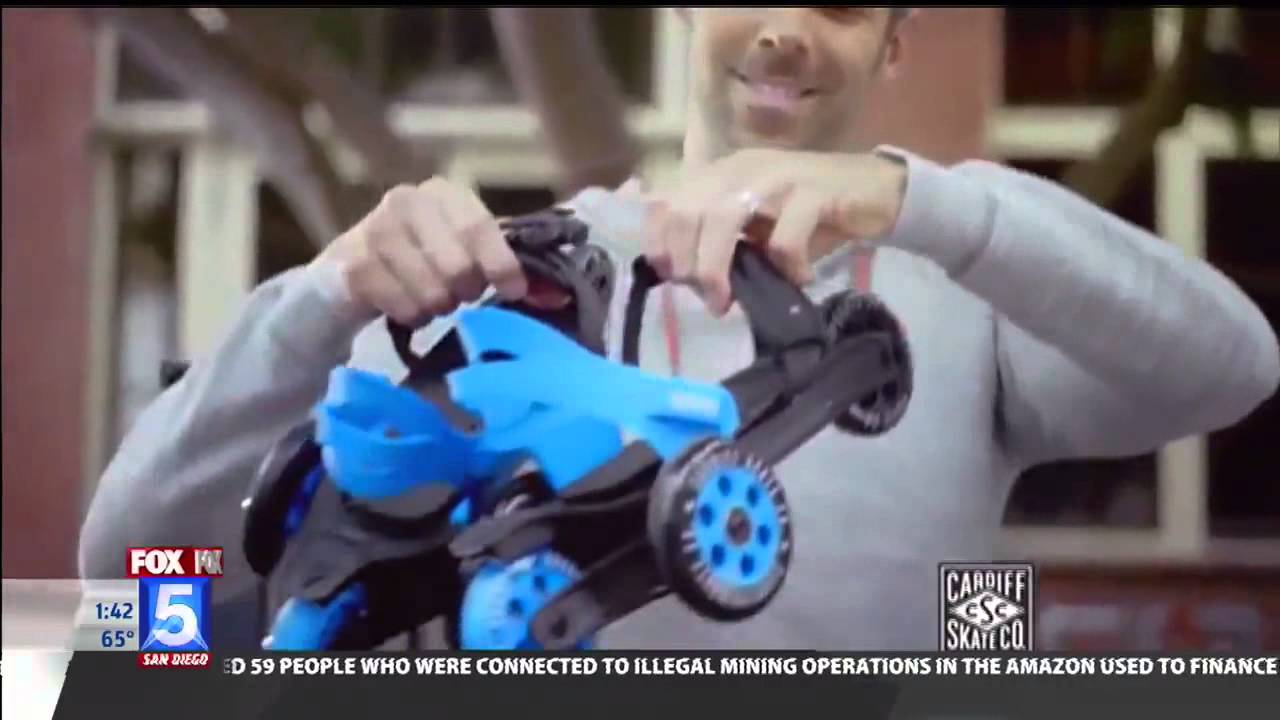 Cardiff Skates on Fox 5 San Diego (KSWB, 5-12-15)