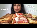 ASMR | THIN CRUST PIZZA | EATING SOUNDS | MUKBANG