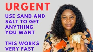 Powerful Declarations With Sand and Salt | Get every things you have ever desired | 💯 effective