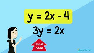 11 - 13 Math - Unit 5 - Lesson 6 - Activity 1 - Solving Systems of Equations   Substitution