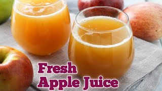 Apple Juice Recipe | How To Make Apple Juice | Apple Juice Banane Ka Tarika