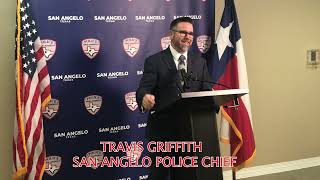 San Angelo Police Chief Travis Griffith on July 18, 2025