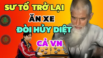 Cờ tướng - Sư tổ trở lại chơi kiểu quỷ, Ngô Lan Hương mất sạch xe pháo