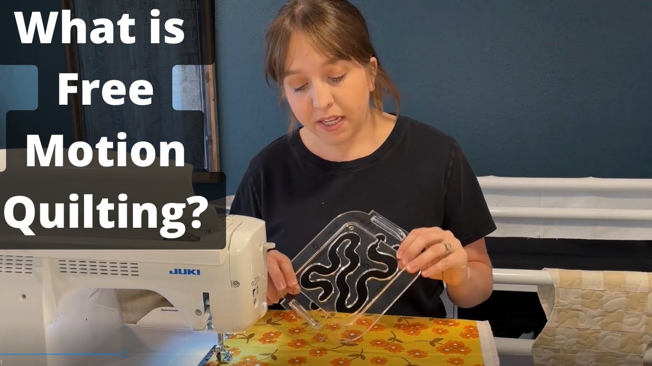 What is Free Motion Quilting? YouTube