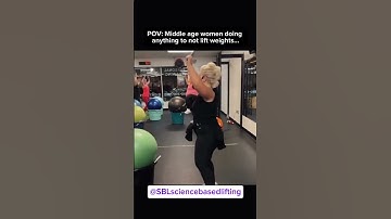 Middle aged women will do anything but lift weights! #gym #gymmotivation