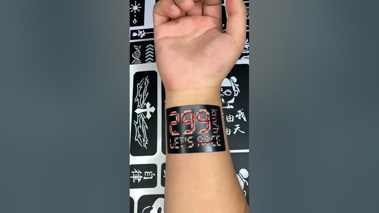 How to make temporary tattoo Diy temporary tattoo sticker waterproof