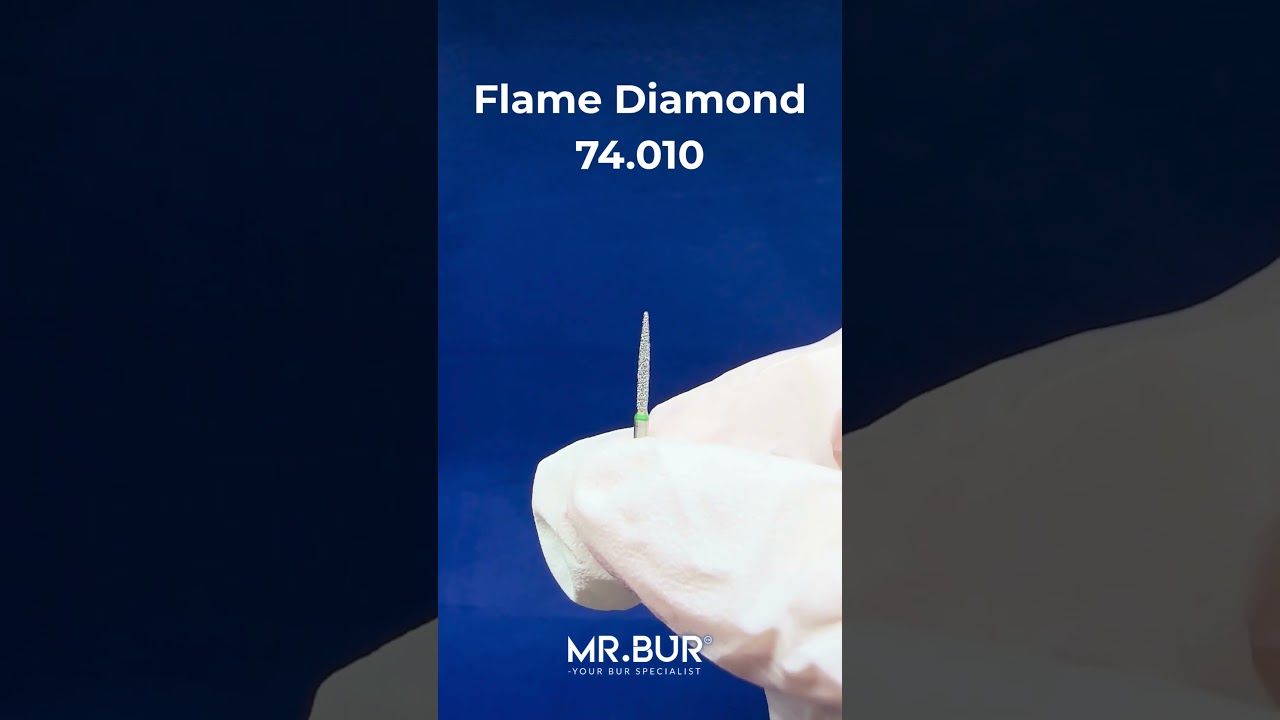 Flame Coarse Bur | Diamond Dental Bur