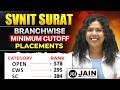 SVNIT Surat Branch Wise Cutoff 2026 📊 | Highest Closing Rank, Placement & Median Salary | Btech360