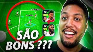 O NOVO RÜDIGER 99 E SALIBA 100 CHEGARAM NO TIME - EFOOTBALL 2024 MOBILE