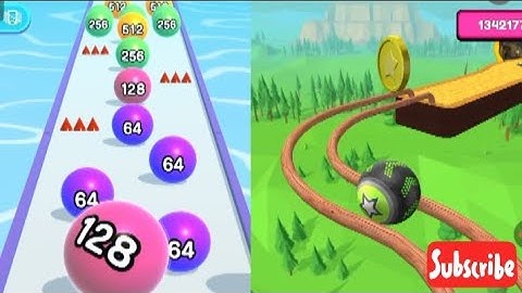 Ball Run 2048 Vs Going Ball Run- All Levels SpeedRun Gameplay Android iOS Ep7