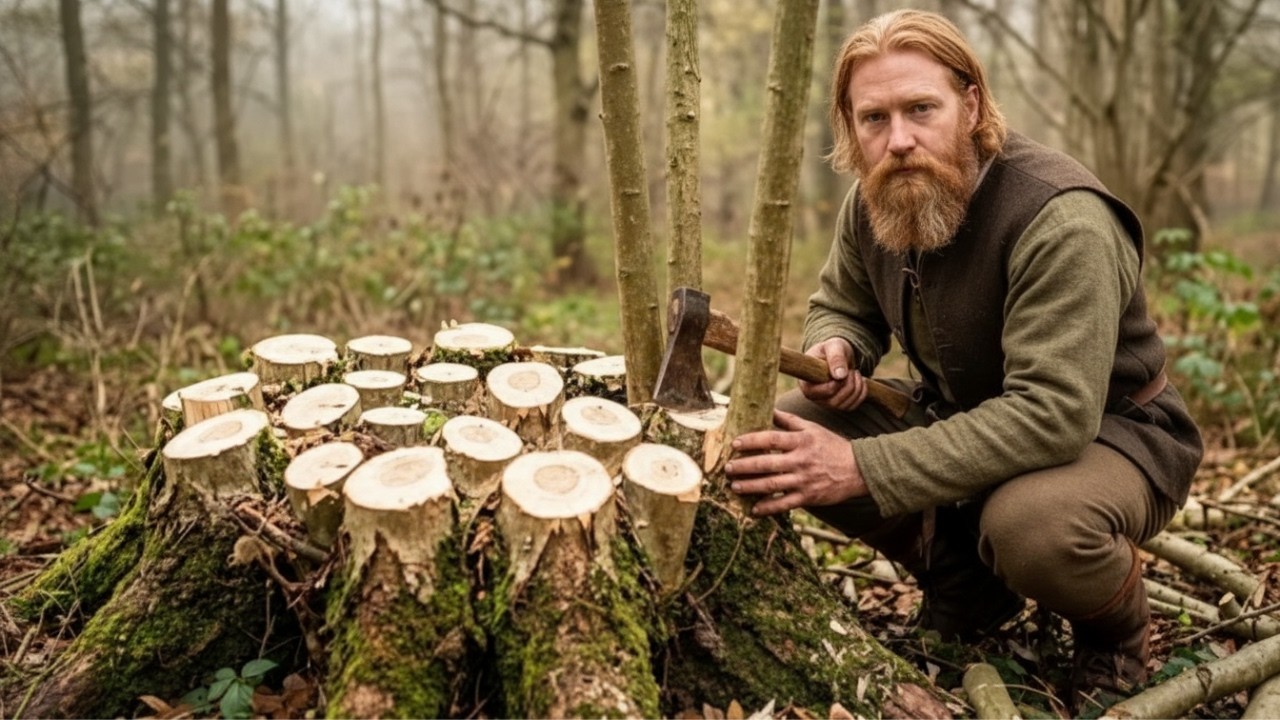 Le secret médiéval à 0€ pour du bois de chauffage illimité (sans jamais replanter)