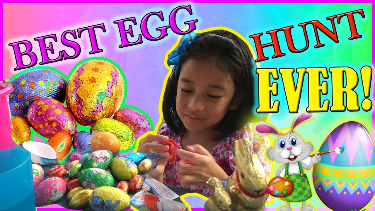 Best EASTER EGG HUNT Ever | Kids Opening Kinder Eggs, Easter Bunny | Fun EqualsBella