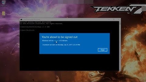 How to Make a Shutdown Timer on windows 10 / 8 /7 / Vista / XP  without any software [using cmd]