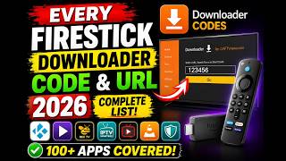 Every FireStick Downloader Code You Need in 2026