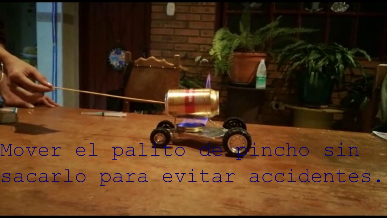 Experimento Termodinámica (Carro a Vapor) - YouTube