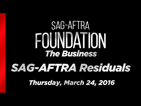 The Business: SAG-AFTRA Residuals