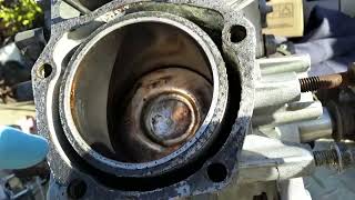 John Deere 445 Engine tear down.