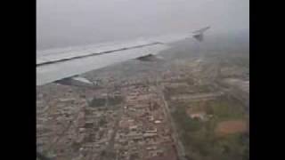 Landing At La Florida, La Serena Lscscse Lan Airlines