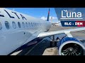 Delta Airlines Airbus A220-300 Flight From Salt Lake City to Denver
