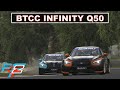 RF2 : DECOUVERTE  BTCC INFINITY Q50 SUR BRANDS HATCH