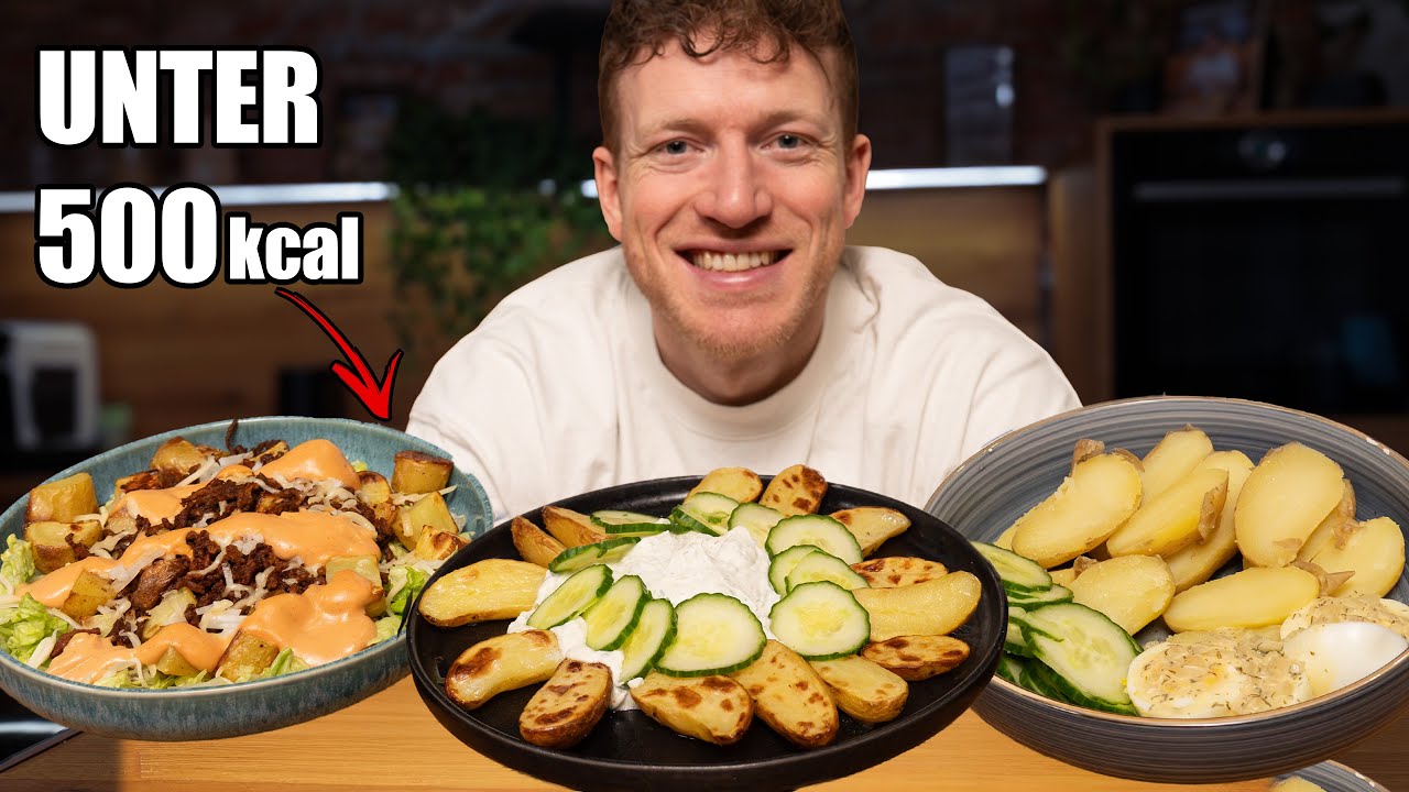 TOP 3 Diät Rezepte mit Kartoffeln (Unter 500 Kalorien)