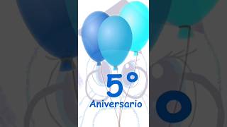 5° Aniversario. #aniversario