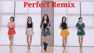 Perfect Remix Line Dance   High Beginner 하이비기너  라인댄스