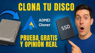 Clona tu Disco con AOMEI Cloner – Prueba Gratis y Opinión Real