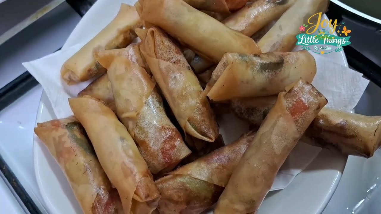 Easy & Crispy Spring Rolls | Better Than Takeout 