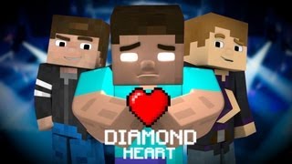 ♪ "Diamond Heart" (A Minecraft Parody of Imagine Dragons - Demons) chords