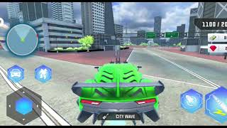 Uçan Helikopter Araba Robot Oyunları - Flying Helicopter Car Robot Robot Games screenshot 5