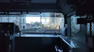 ［笹257踊り子初運用!（E257系5000番台ｵｵOM-52編成充当）踊り子51号前面展望（東京→品川→川崎→横浜→大船→小田原間）前面展望企画第二弾］