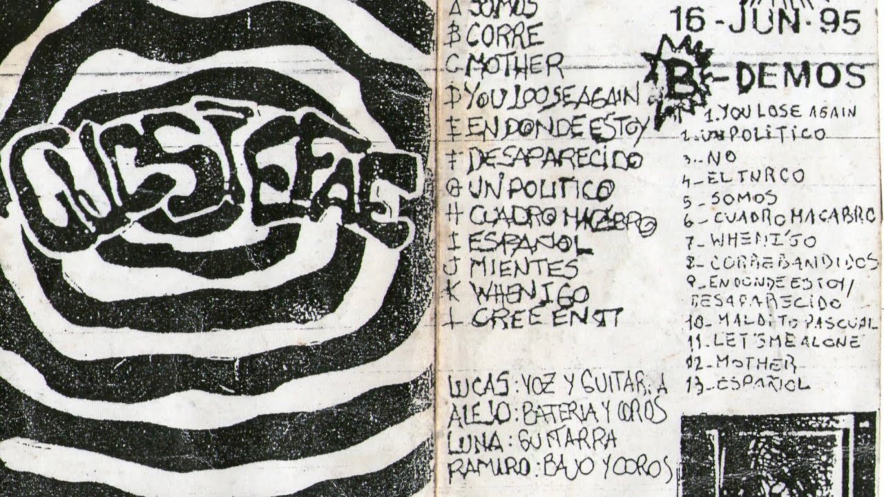 Cucsifae en vivo en Moron 1995