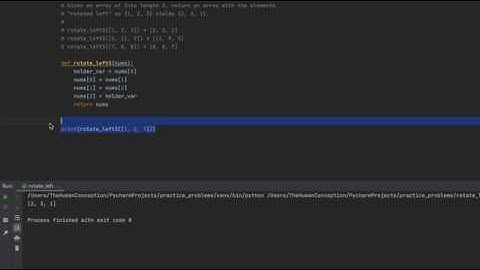 Coding Bat rotate_left3 List-1