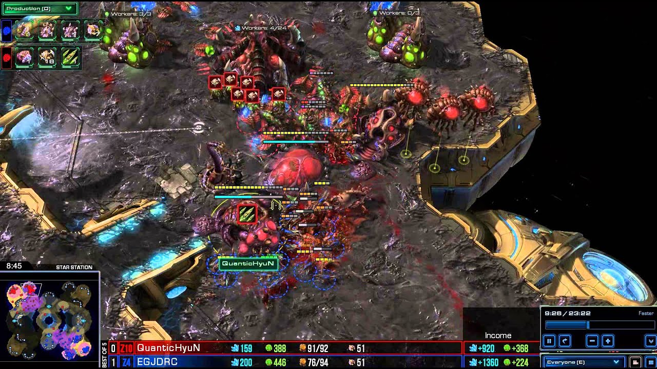 microsoft store HD Starcraft 2 Jaedong v Hyun ZvZ DreamHack Heart of the Swarm g2