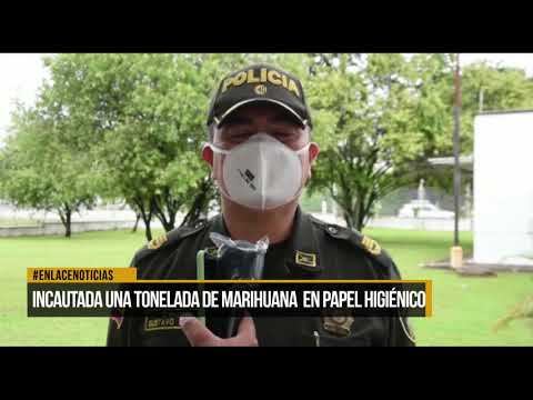 Incautada una tonelada de marihuna en papel higiénico